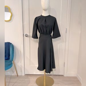 NWOT Korean fashion elegant black dress